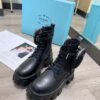 Prada Monilith Lace Up Boot