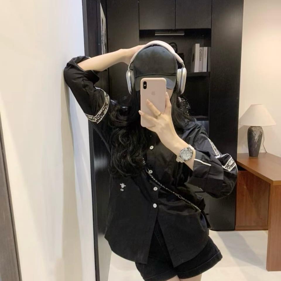 Christian Dior Black Shirt For Women