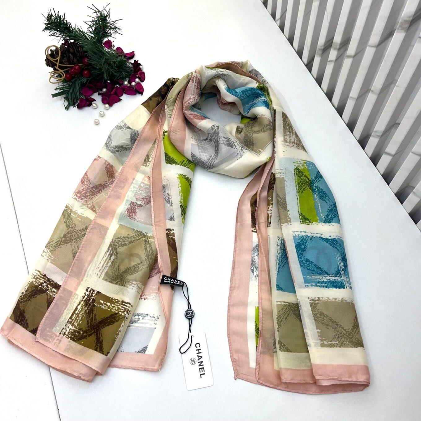 Chanel Silk Stole