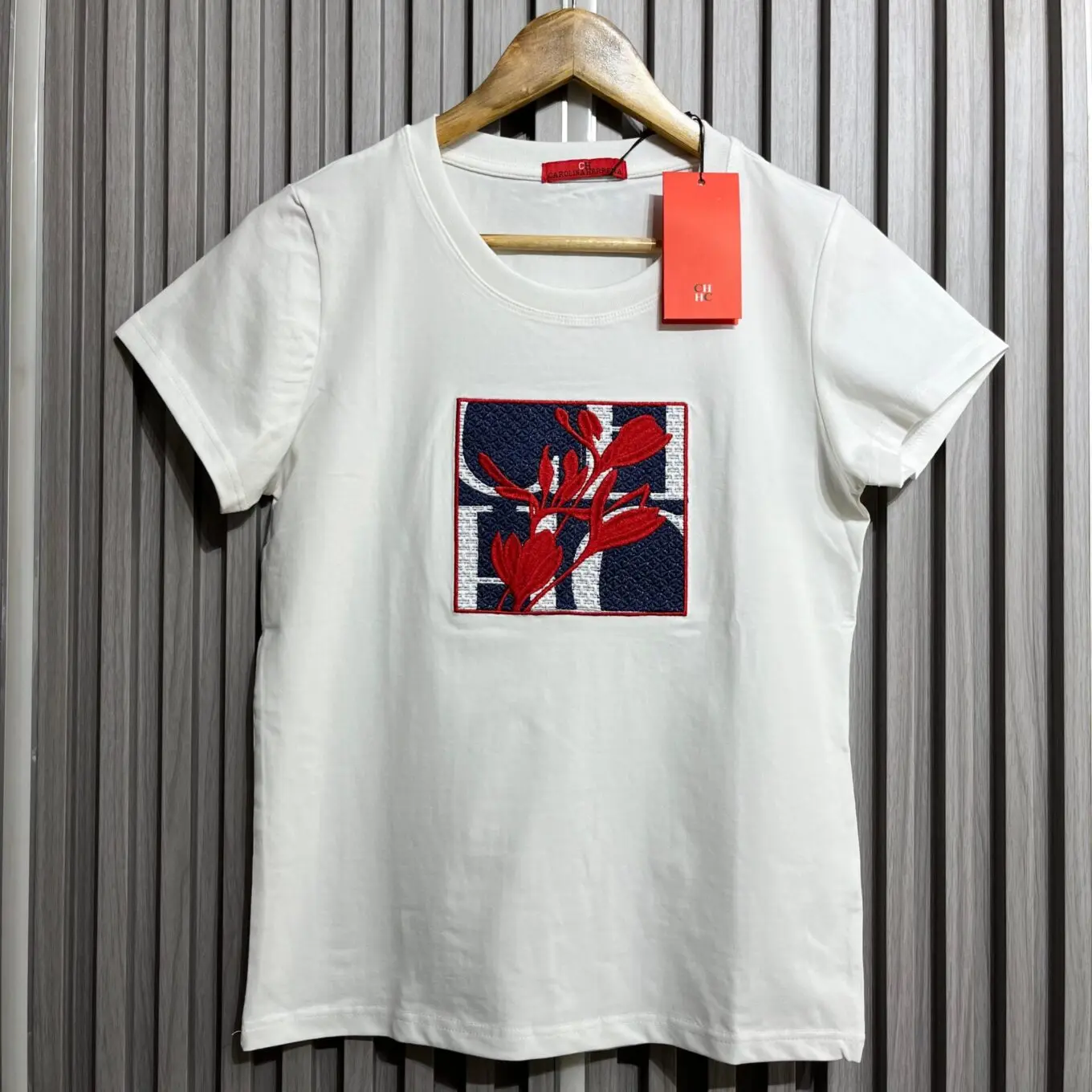 Carolina Herrera White Tshirt For Women