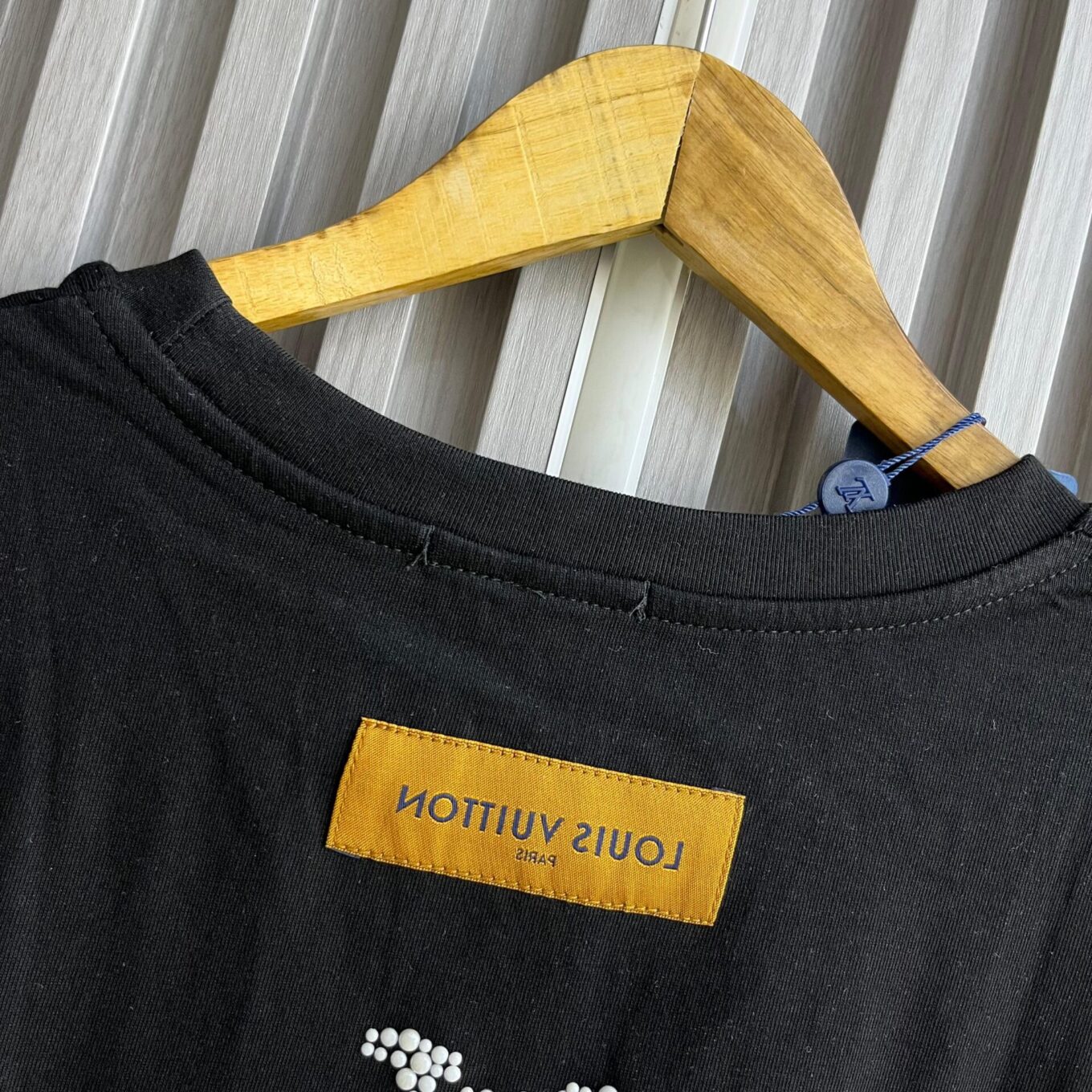 Louis Vuitton Mono Black Oversized T-shirt For Women