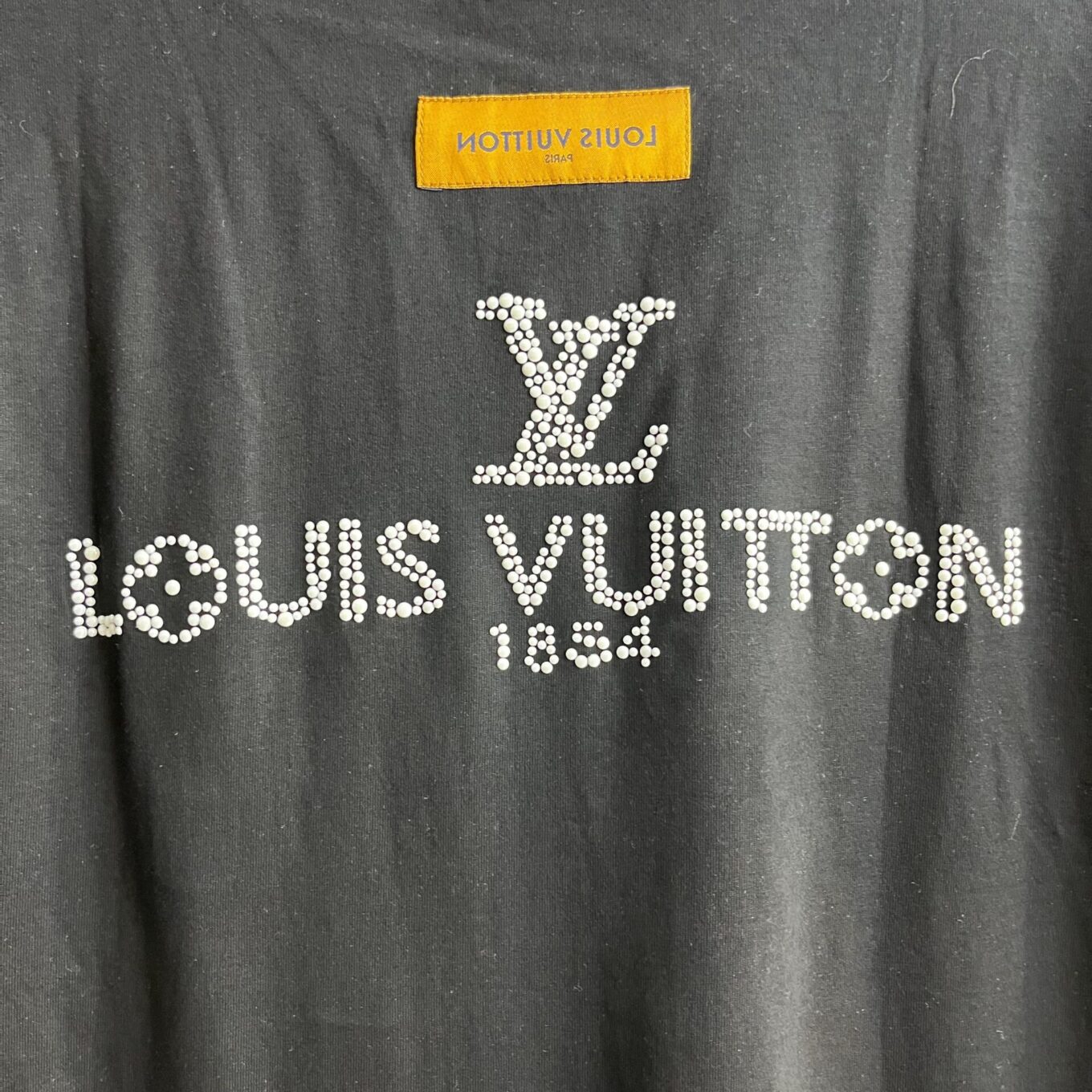 Louis Vuitton Mono Black Oversized T-shirt For Women