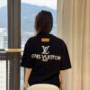 Louis Vuitton Mono Black Oversized T-shirt For Women