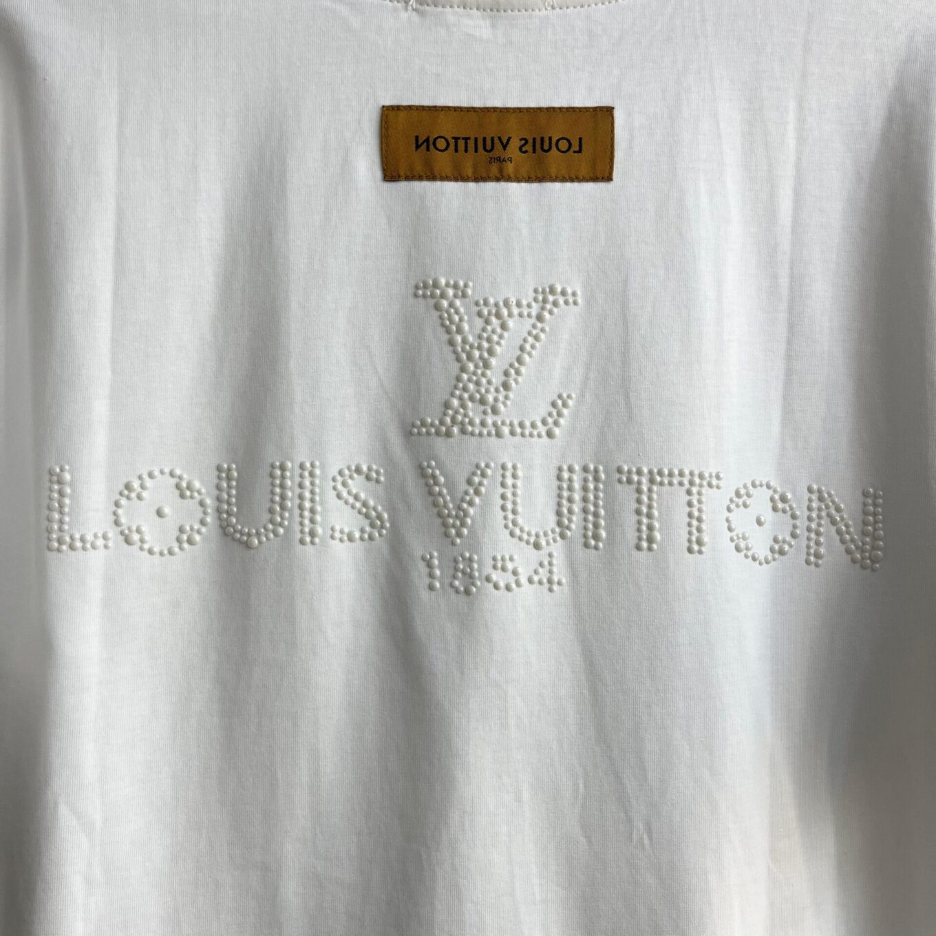 Louis Vuitton Mono White Oversized T-shirt For Women