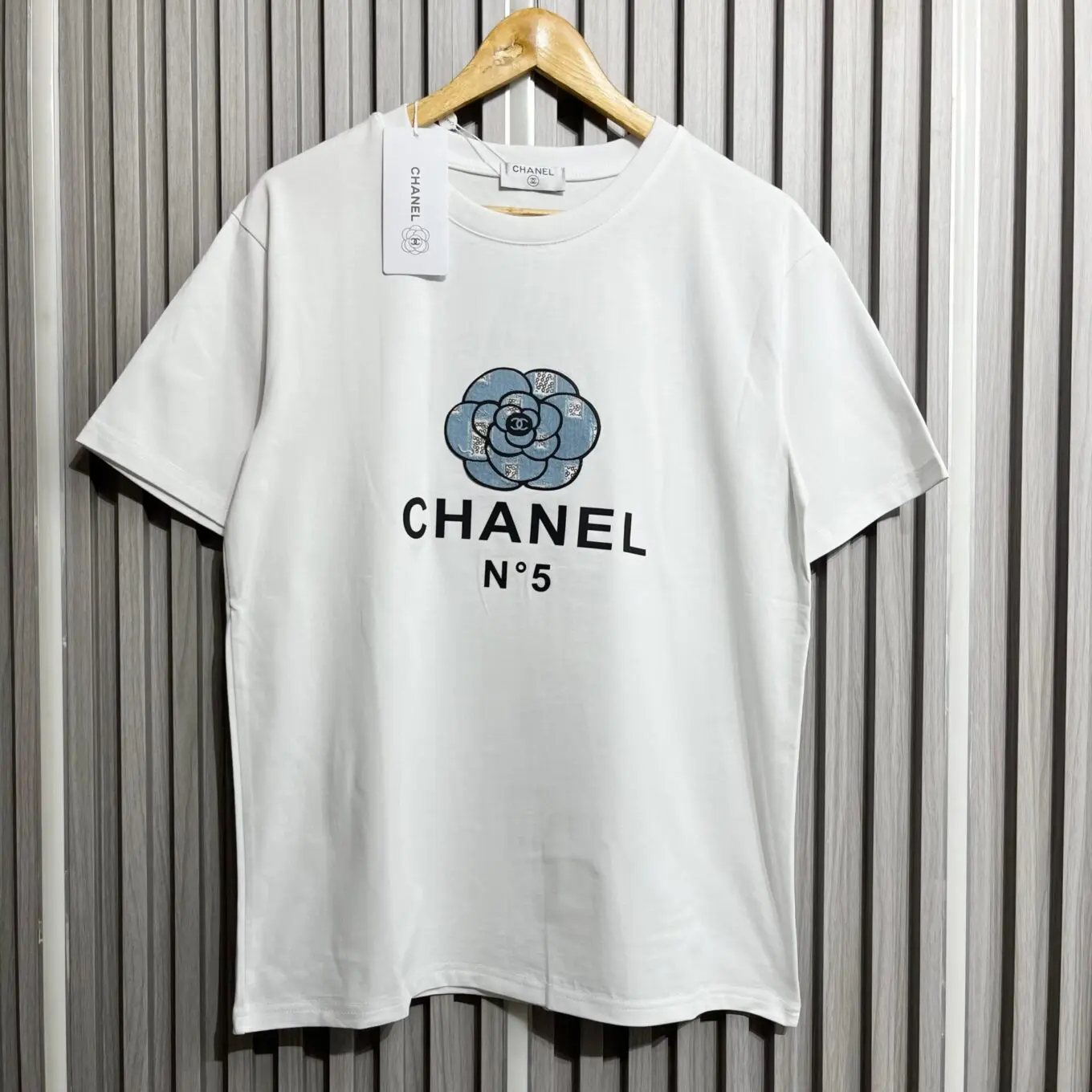 WhatsApp-Image-2025-06-17-at-12.05.42-PM Chanel Flower White Oversized T-shirt For Women