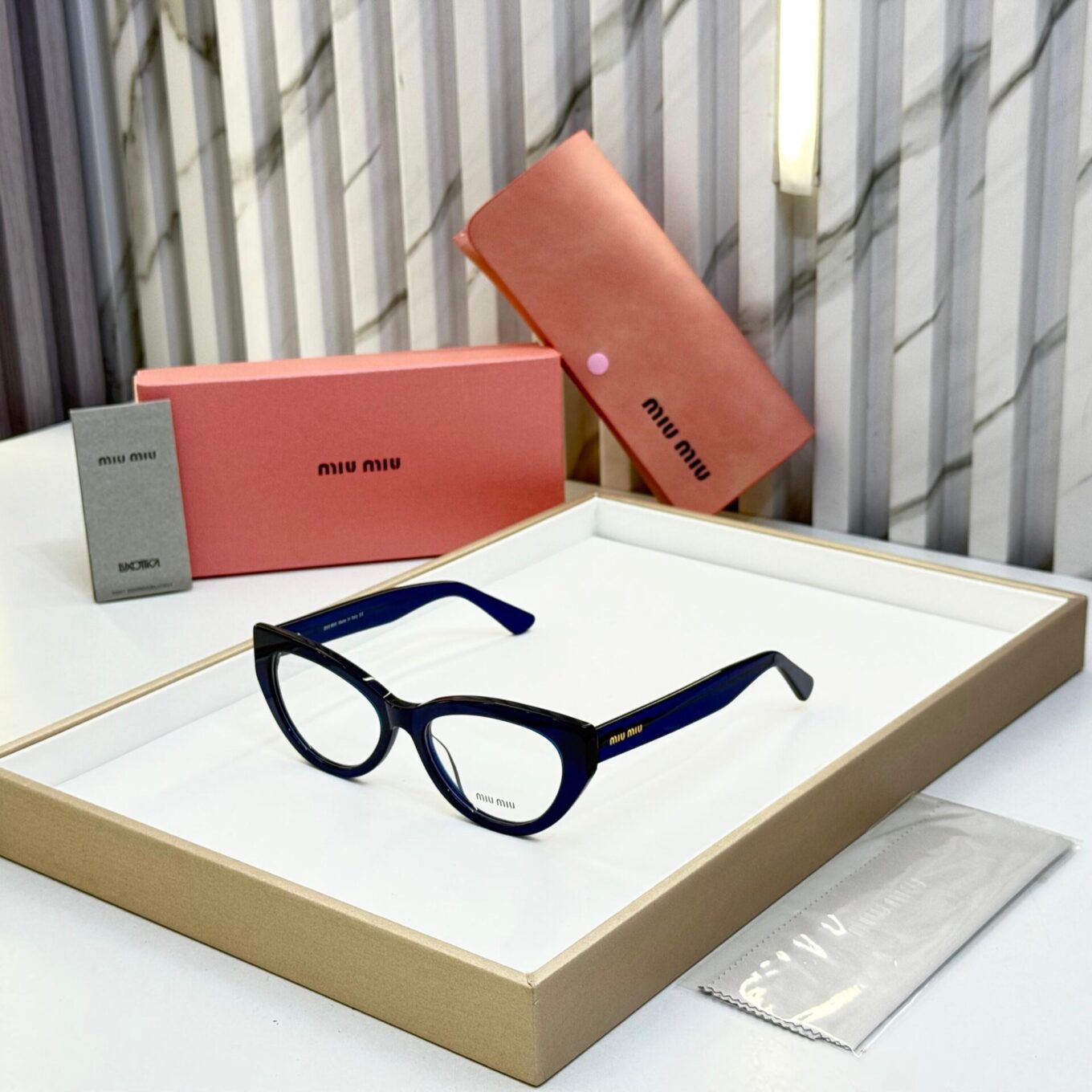 Miu Miu Cat Eye Women Optical Frame