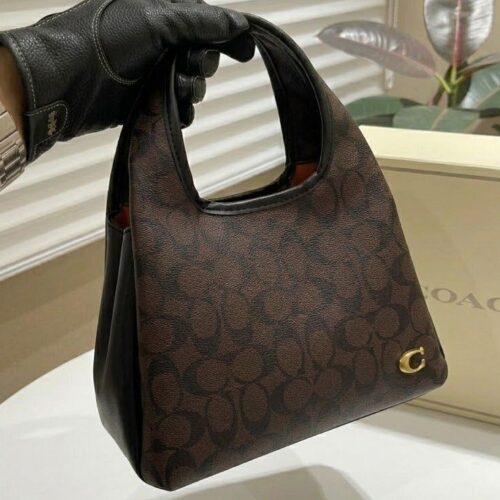 WhatsApp Image 2026-04-30 at 11.13.56 Coach Lana Coach Print Coffee Black Color Shoulder Bag (With Box)