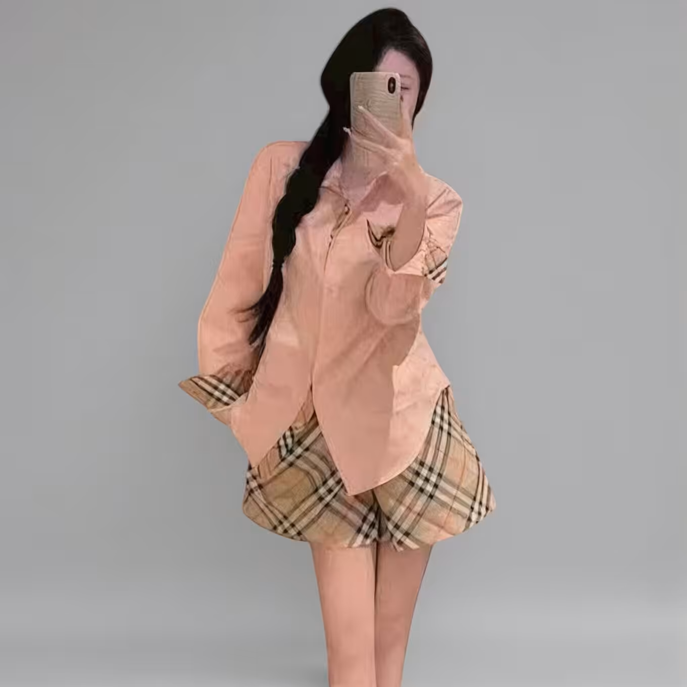 WhatsApp Image 2025-11-05 at 2.16.19 PM Burberry Pink Oversized Shirt