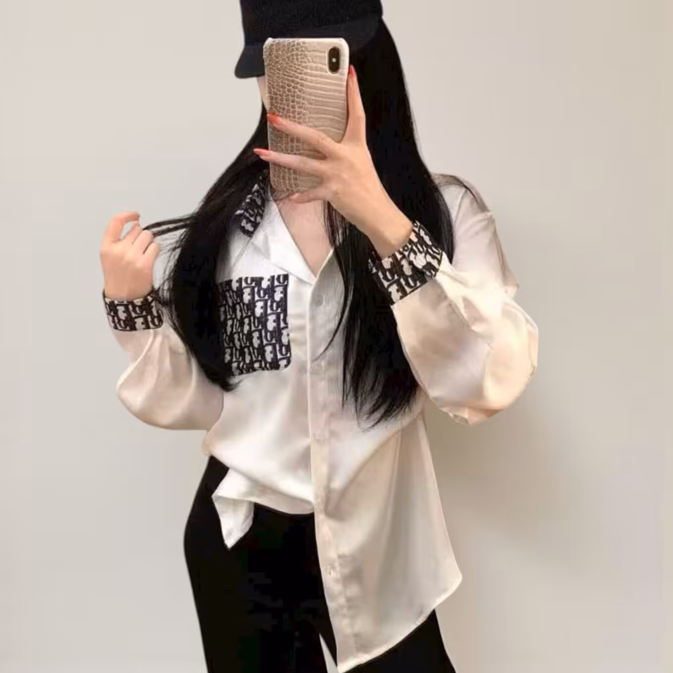 WhatsApp Image 2025-11-05 at 5.09.08 PM (1) Christian Dior White Oversized Shirt