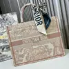 Christian Dior Pink Tiger Tote (With Box)