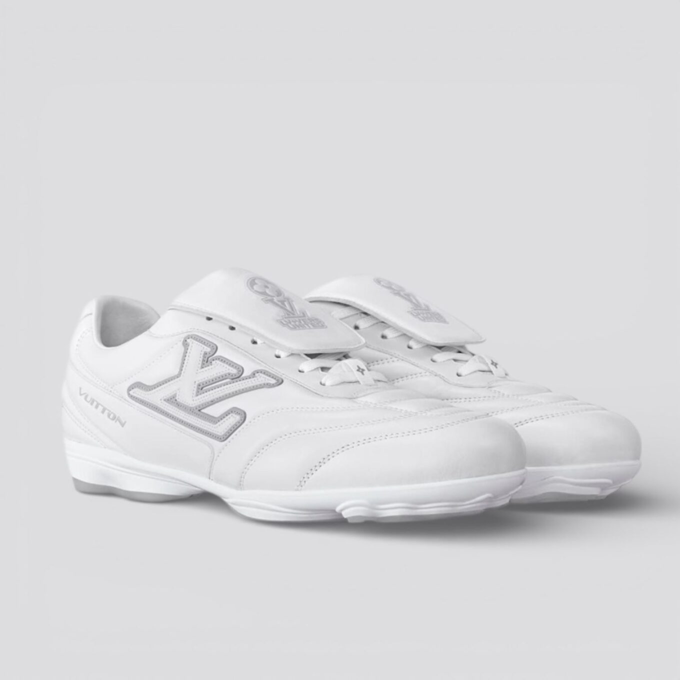 Louis Vuitton Footprint Soccer White Sneaker